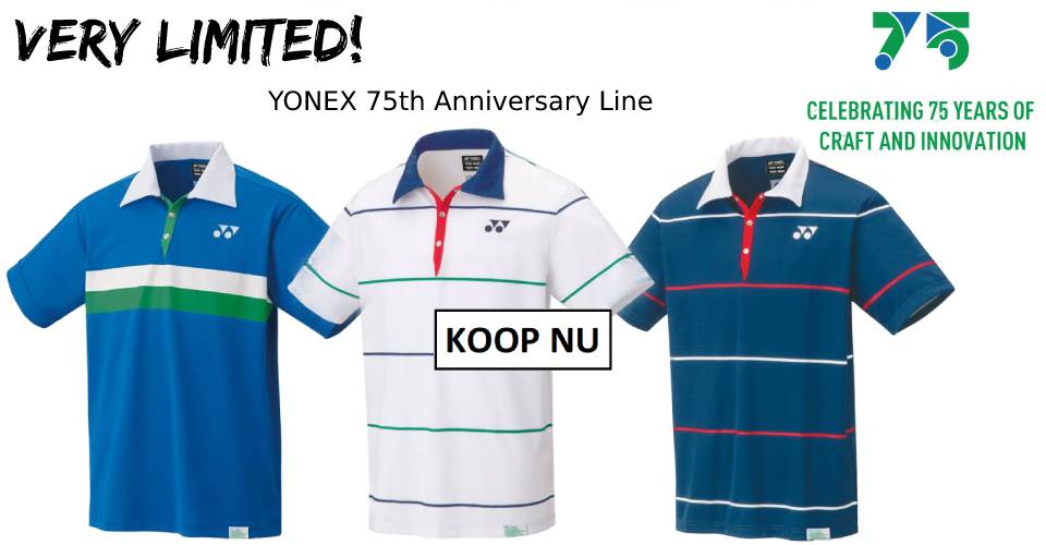 Yonex 75th Anniversary Line