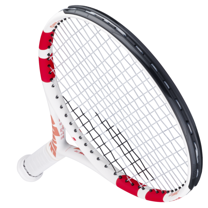 BABOLAT DRIVE JUNIOR 23 - WIT / ROOD - Afbeelding 2