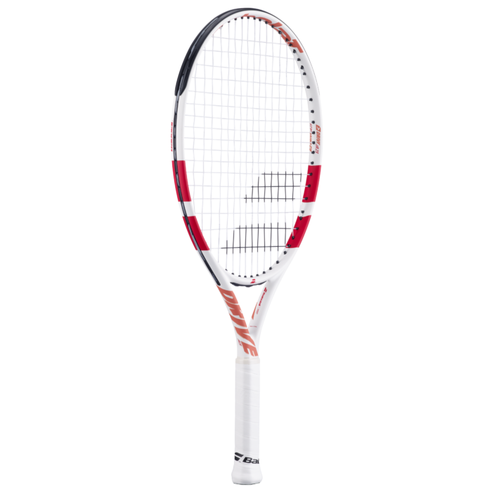 BABOLAT DRIVE JUNIOR 23 - WIT / ROOD - Afbeelding 6