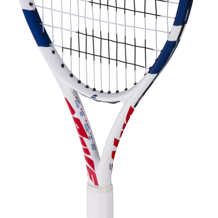 BABOLAT DRIVE JUNIOR 24 - WIT / BLAUW / ROOD - Afbeelding 4