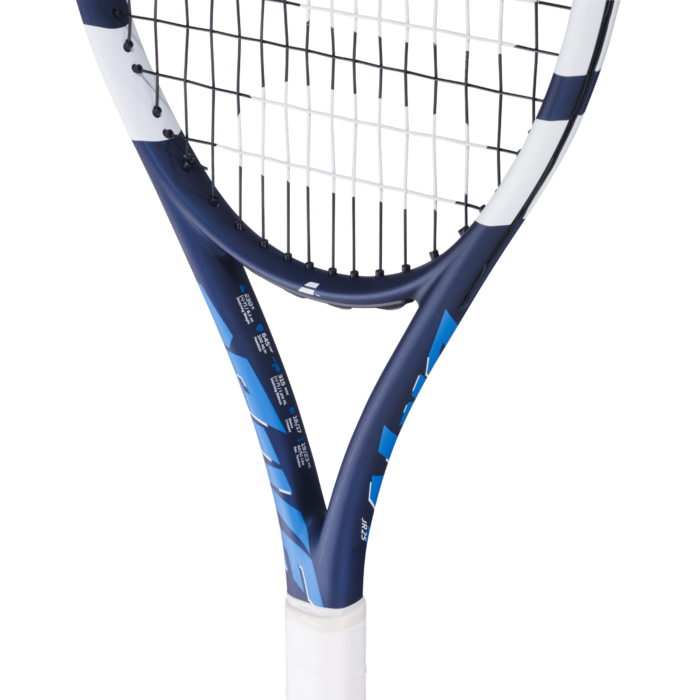 BABOLAT DRIVE JUNIOR 25 - BLAUW / WIT - Afbeelding 4