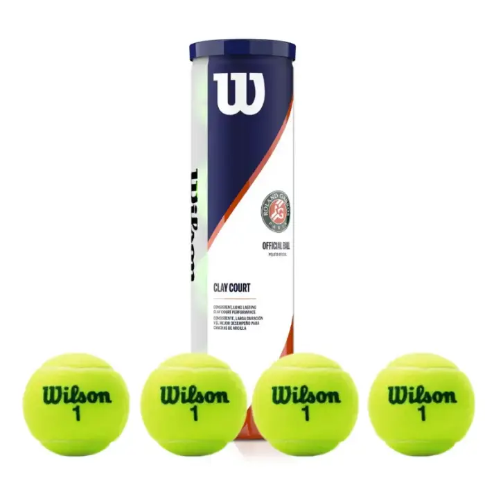 WILSON ROLAND GARROS CLAY COURT (4 st.) - Afbeelding 3