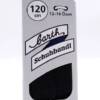 BARTH SCHUHBANDL PLATTE VETERS 120CM - ZWART