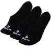 DONNAY FOOTIES / SOKKEN - 3 PACK - ZWART