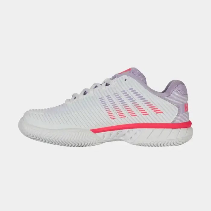 K-SWISS HYPERCOURT EXPRESS 2 CLAY WHT/ORCHDPTL/NBL - Afbeelding 3