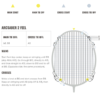 YONEX ARCSABER 2 FEEL - ZWART/GROEN - Afbeelding 6