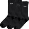 BJORN BORG CREW SOCKS - 3 PACK - ZWART