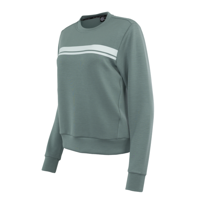 INDIAN MAHARADJA SOFT SUPREME SWEATER PEWTER GREY - Afbeelding 2