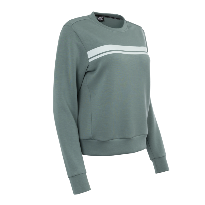 INDIAN MAHARADJA SOFT SUPREME SWEATER PEWTER GREY - Afbeelding 4