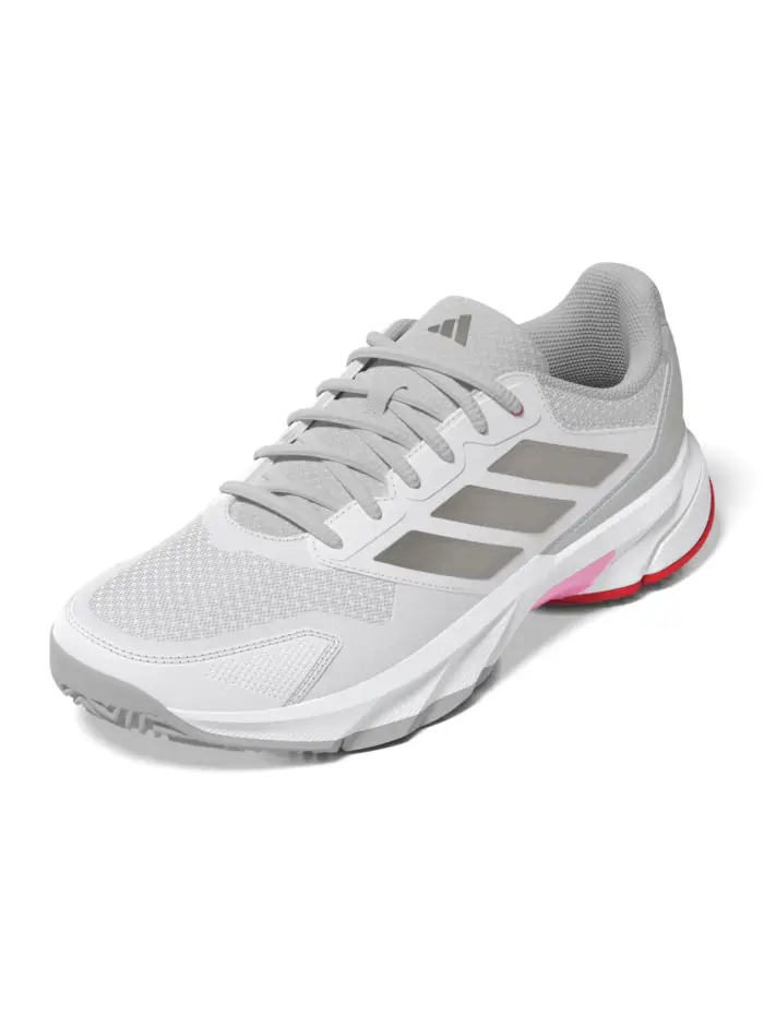 ADIDAS COURTJAM CONTROL 3 W - WIT/GRIJS/METALLIC - Afbeelding 2
