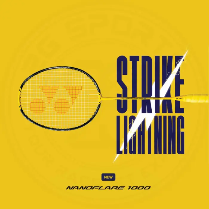 YONEX NANOFLARE 1000 Z - GEEL/ZWART - Afbeelding 8