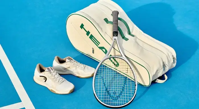 HEAD ARTHUR ASHE RACKET BAG L - WIT / GROEN - Afbeelding 2
