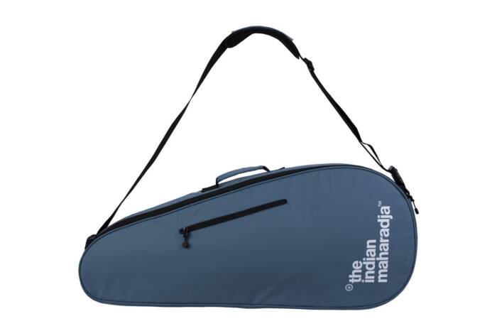 INDIAN MAHARADJA RACKETBAG PSR3 - BLUE GREY/WIT - Afbeelding 4