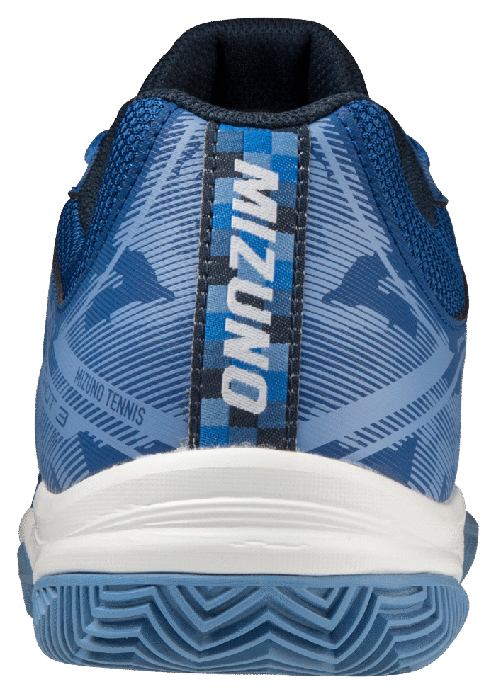 MIZUNO BREAKSHOT 3 CC - BLAUW/WIT - Afbeelding 5