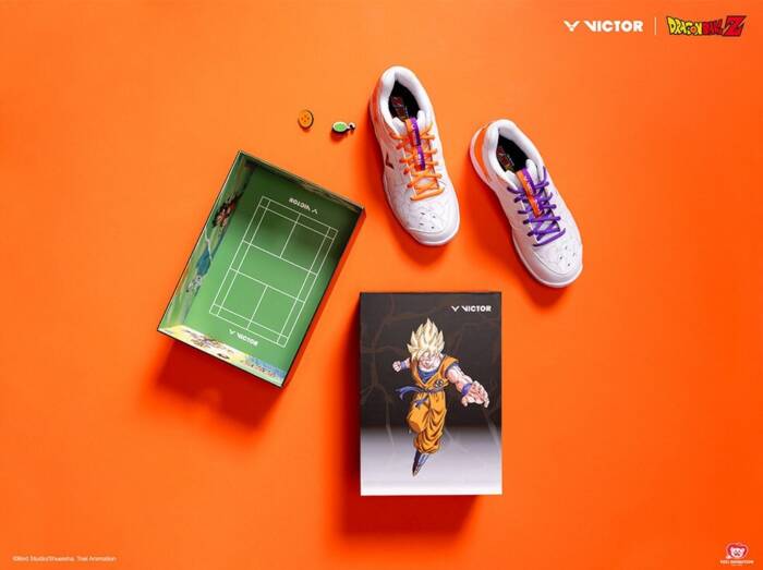 VICTOR X DRAGON BALL Z P-DBZ A - WIT/PAARS/ORANJE - Afbeelding 3
