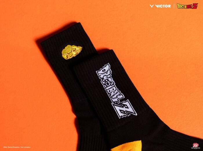 VICTOR X DRAGON BALL Z SOCKS SK509DBZ - ZWART - Afbeelding 2