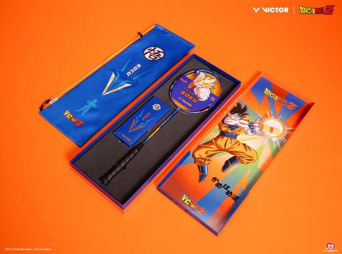 VICTOR X DRAGON BALL Z THRUSTER K GOKU GIFT BOX - Afbeelding 4