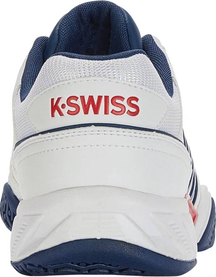 K SWISS BIGSHOT LIGHT 4 OMNI - WIT/BLAUW - 42.5 - Afbeelding 3