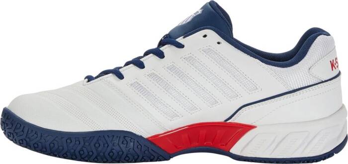 K SWISS BIGSHOT LIGHT 4 OMNI - WIT/BLAUW - 42.5 - Afbeelding 4