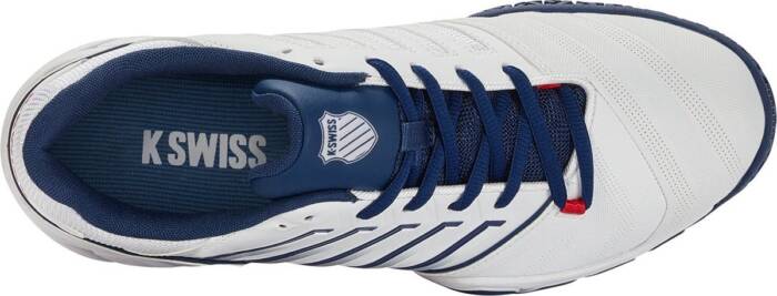 K SWISS BIGSHOT LIGHT 4 OMNI - WIT/BLAUW - 42.5 - Afbeelding 7