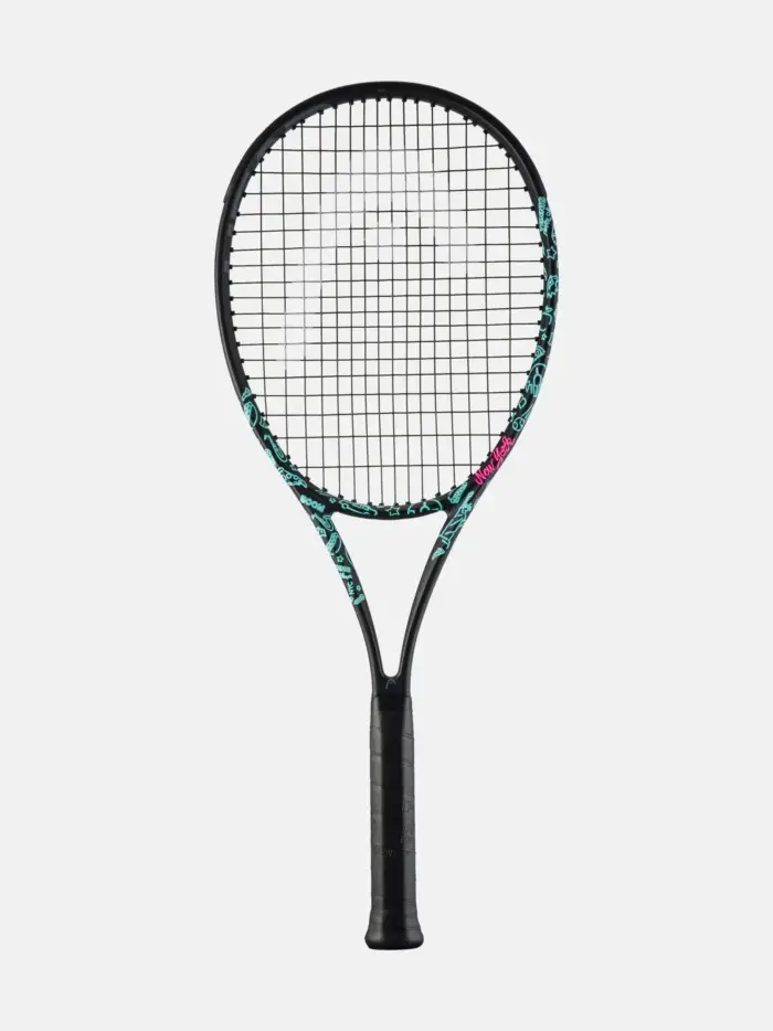 HEAD BOOM MP L NEON 2025 - ZWART/NEON TEAL - Afbeelding 2