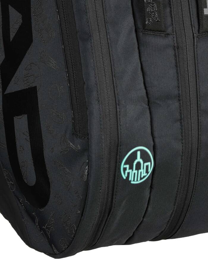 HEAD TOUR RACKETBAG L NEON 2025 - ZWART - Afbeelding 5