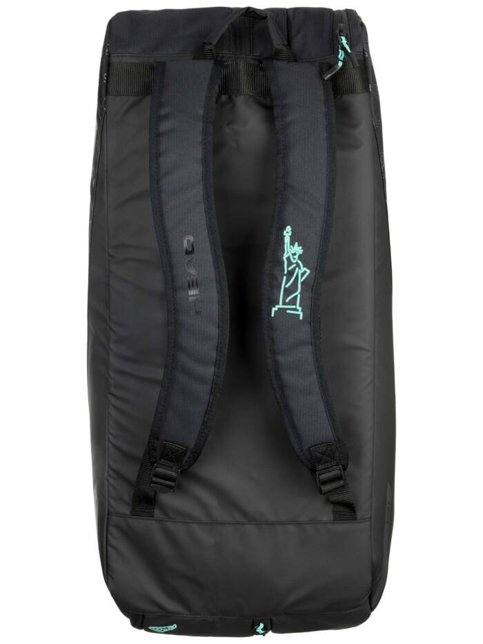 HEAD TOUR RACKETBAG L NEON 2025 - ZWART - Afbeelding 7