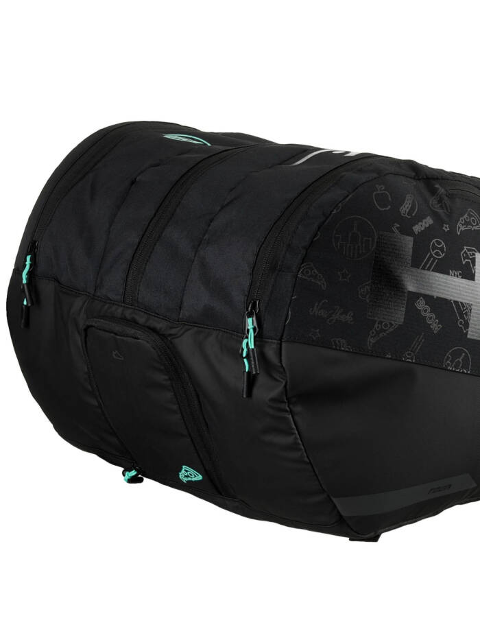 HEAD TOUR RACKETBAG XL NEON 2025 - ZWART - Afbeelding 8