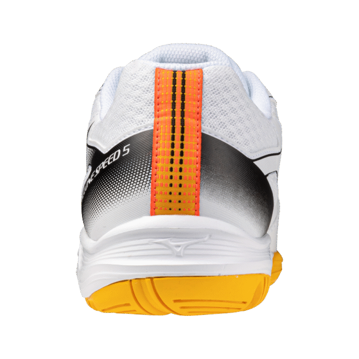 MIZUNO CYCLONE SPEED 5 - WHITE/FIERY CORAL/CITRUS - Afbeelding 4