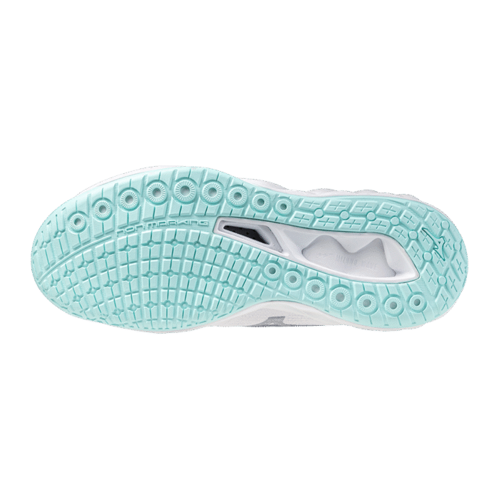 MIZUNO WAVE LUMINOUS 3 - WHITE/BLUE TINT - Afbeelding 4