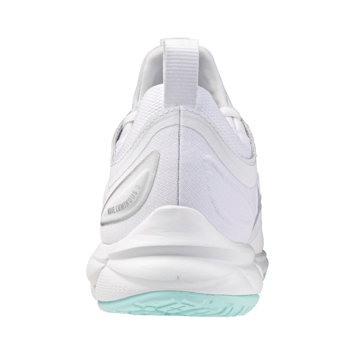 MIZUNO WAVE LUMINOUS 3 - WHITE/BLUE TINT - Afbeelding 5