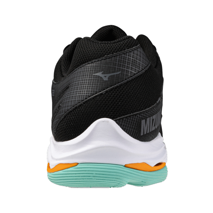 MIZUNO WAVE VOLTAGE 2 - BLACK/TANGELO/ICE GREEN - Afbeelding 5