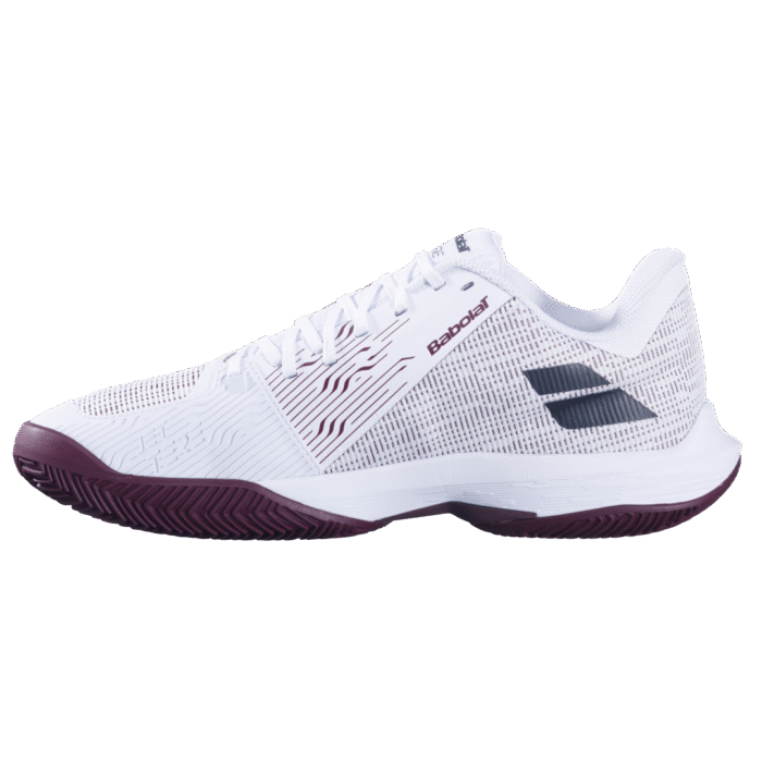 BABOLAT JET TERE 2 CLAY - WIT / PORT ROYALE - Afbeelding 4