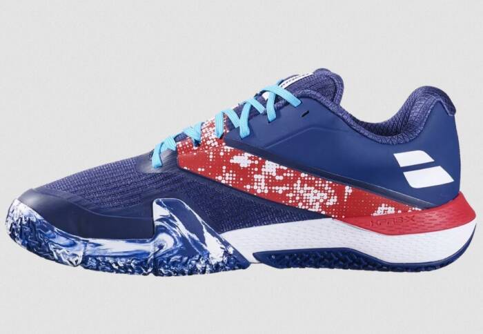 BABOLAT MOVEA 2 PADEL - DONKERBLAUW/CHILI RED - Afbeelding 5