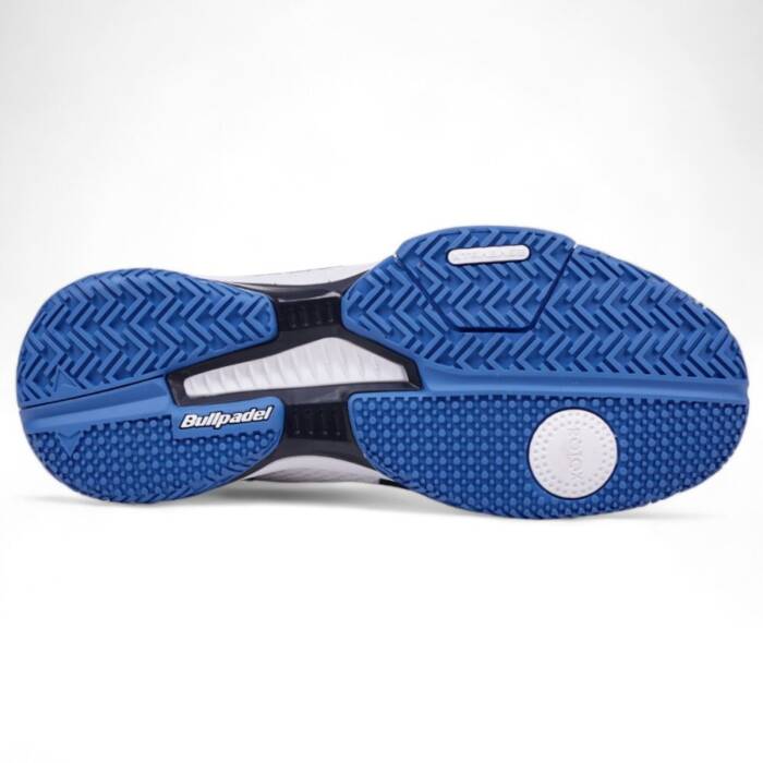 BULLPADEL ICON 25V - WIT/ BLAUW - Afbeelding 2