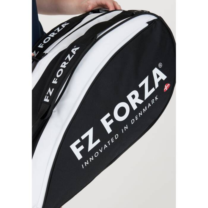 FZ FORZA RACKET BAG PLAY LINE 9 PCS - ZWART / WIT - Afbeelding 4