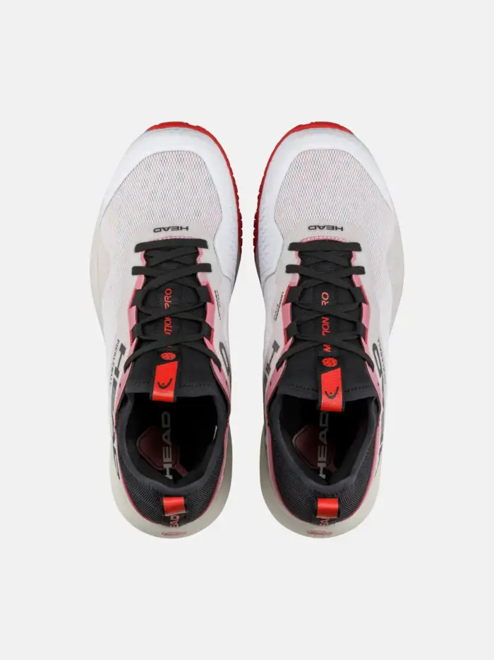 HEAD MOTION PRO PICKLEBALL - WIT/ROOD/ZWART - Afbeelding 3