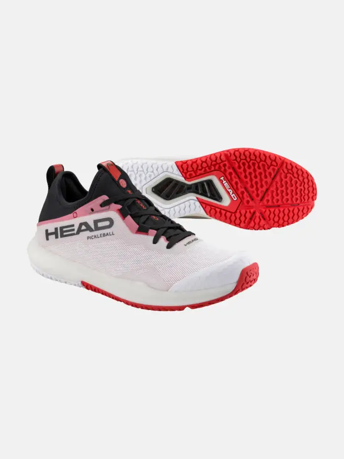 HEAD MOTION PRO PICKLEBALL - WIT/ROOD/ZWART - Afbeelding 5