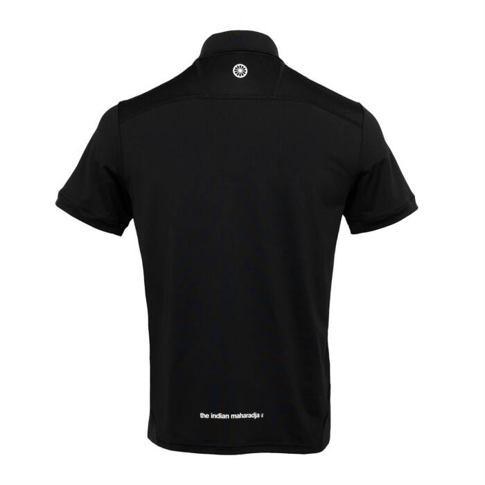 INDIAN MAHARADJA JAIPUR MEN POLO – ZWART - Afbeelding 3