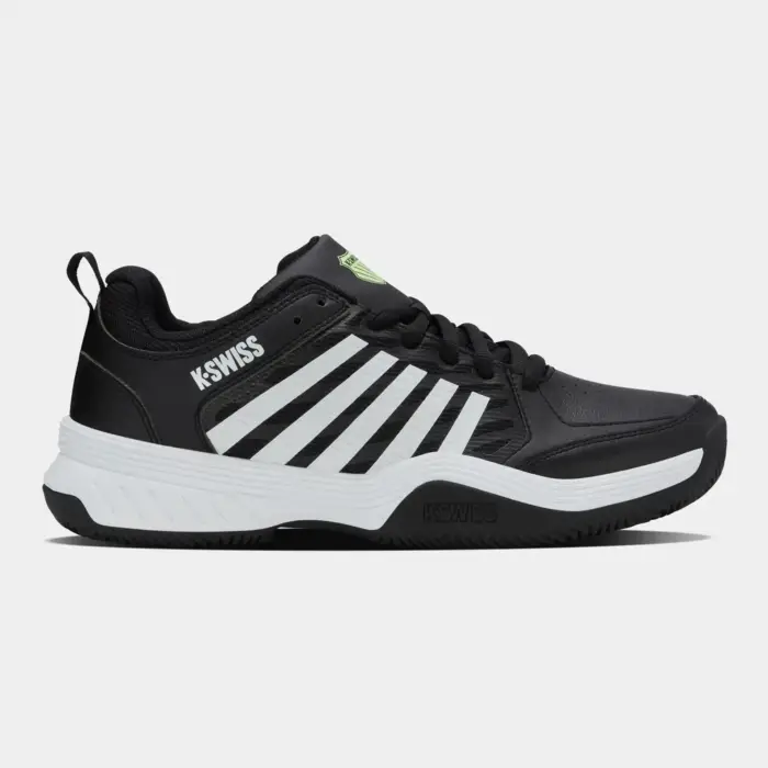 K-SWISS COURT EXPRESS 2 CLAY - ZWART/WIT/GROEN - Afbeelding 5