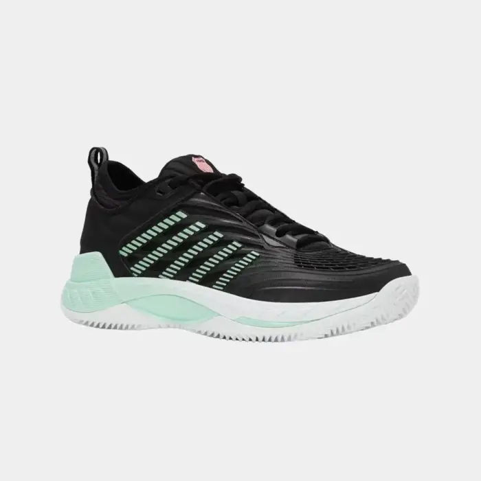 K-SWISS HYPERCOURT SUPREME 2 CLAY - ZWART/MINT/WIT