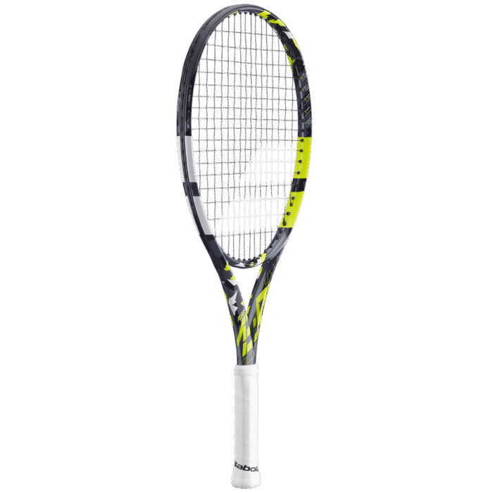 BABOLAT PURE AERO JR 25 - GRIJS/GEEL/WIT - Afbeelding 5