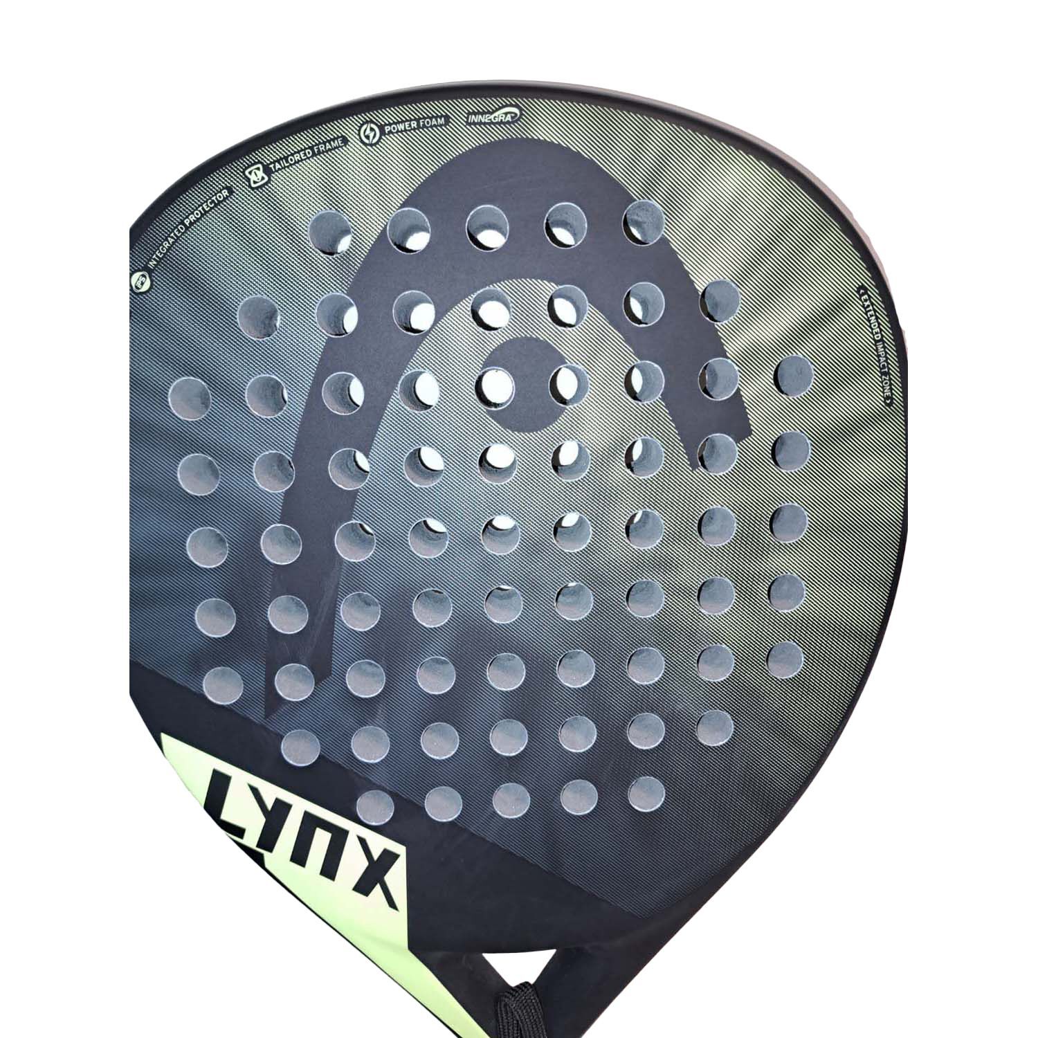 HEAD LYNX 2025 PADEL - ZWART/GEEL - Afbeelding 3