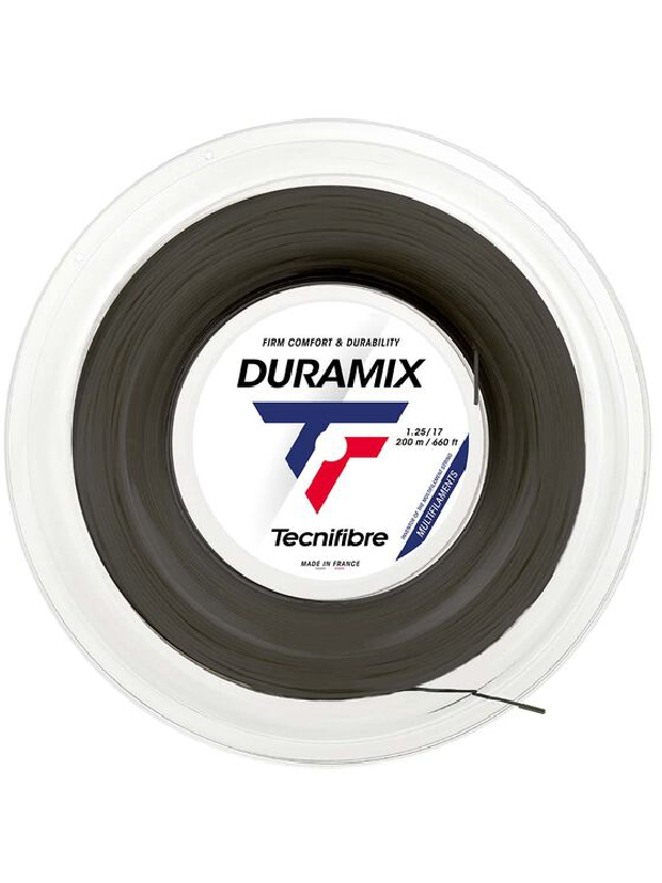 TECNIFIBRE DURAMIX 1.25 ZWART - COIL 200M