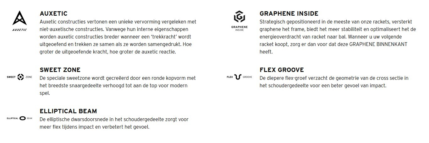 HEAD GRAVITY TEAM L 2023 ZWART/BLAUW (Testracket) - Afbeelding 2