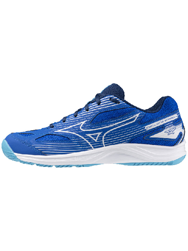 MIZUNO CYCLONE SPEED 4 - BLAUW / WIT