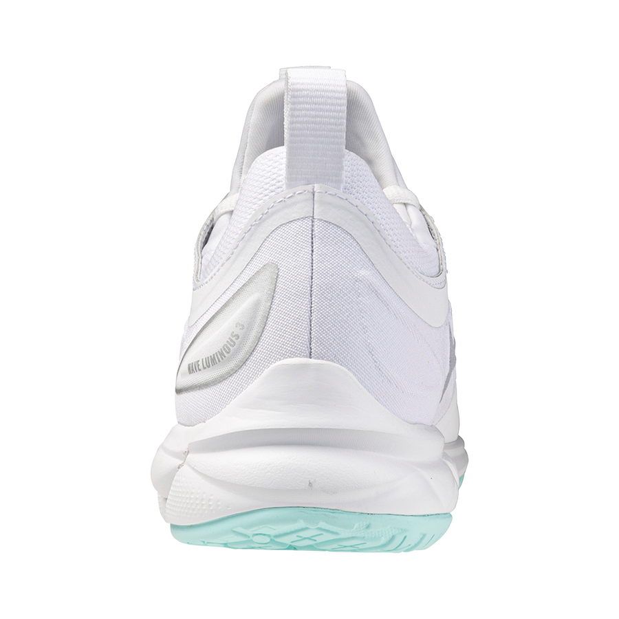 MIZUNO WAVE LUMINOUS 3 - WHITE/BLUE TINT - Afbeelding 2