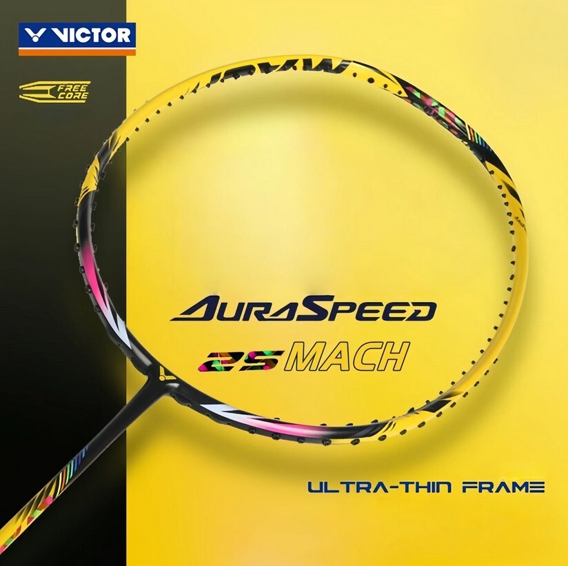 VICTOR AURASPEED 25MACH E - RACING YELLOW - Afbeelding 7