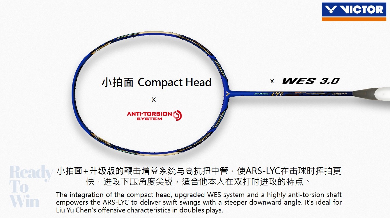 VICTOR AURASPEED LYC B - GALACTIC COBALT BLUE - Afbeelding 3