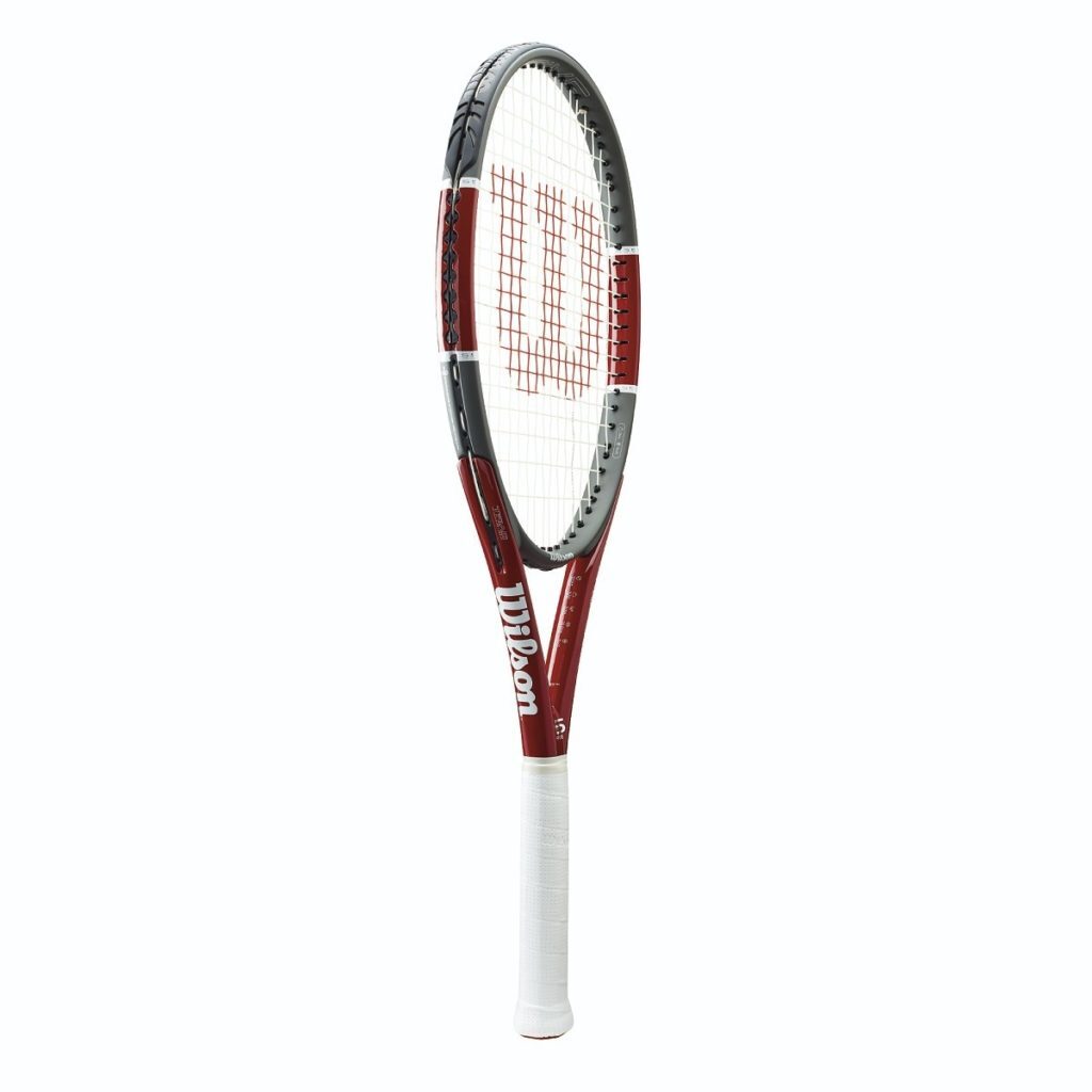 WILSON TRIAD FIVE - ROOD/GRIJS (Testracket) - Afbeelding 2